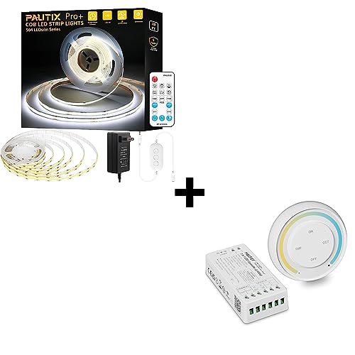 Tira de LED COB PAUTIX Blanco 5000K 6.1m 3087 LEDs miniatura 1