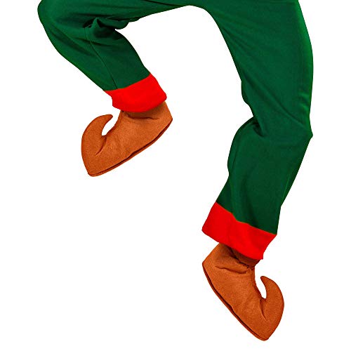 W WIDMANN MILANO Party Fashion - Elfen Schuhüberzieher, Überschuhe, Kostümaccessoire, Karneval, Weihnachten