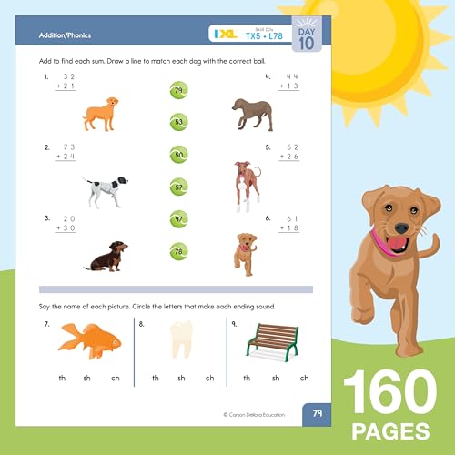 Summer Bridge Activities First Grade Workbook to Second Grade Workbook, Math, Language Arts, Science, Social Studies, Fitness, 1st Grade to 2nd Grade Workbook With Flash Cards, Stickers, eBooks & More - Image 4