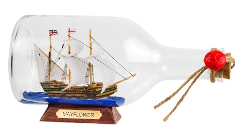 SAILINGSTORY Ship in a Bottle Mayflower