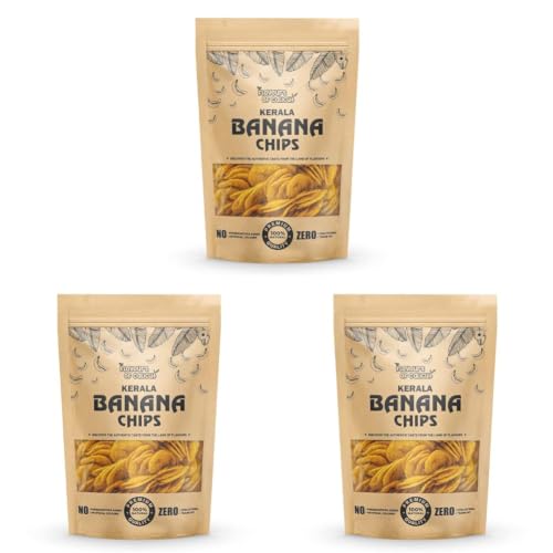 Image of Flavours of Calicut Kerala Banana Salted Chips, 1 Kg (Pack of 6 X 500G)