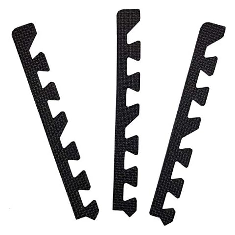 34 Piece Straight Edge Suitable for Grendle Mats (Black) Cover