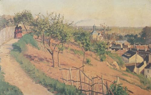 XcBAIHOUD Reproducción de lienzo Lienzo Imagen Lienzo Murales la Sentenza di Giustizia Pontoise di Camille Jacob Pissarro para Decoración de Paredes 60x90cm