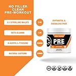 Honey Badger Pre Workout Powder, Keto Vegan Preworkout for Men & Women, Beta Alanine & Caffeine, Sugar Free Natural Energy Supplement, Peach Mango, 30 Servings - Image 2
