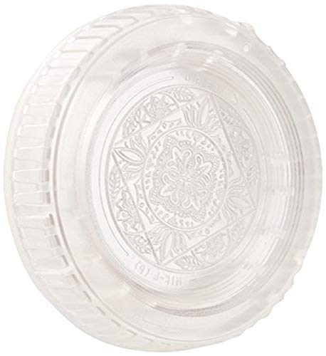 Fotodiox Transparent Designer Body Cap Compatible with Nikon F-Mount Cameras