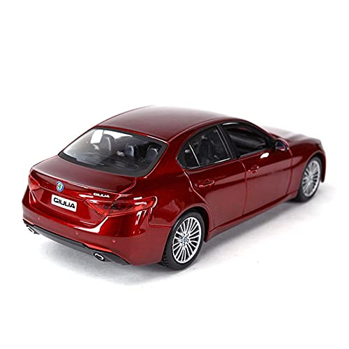Zaisch Original Scale Vehicle Die-Cast Models 1 24 Fit For Alfa Romeo Giulia Sports Car Static Die Cast Vehicles Collectible Model Car Toys Static Collectible Toy Cars (Color : Blue) #TOP4