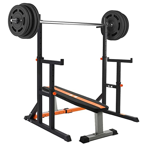 ISE Supports Réglable de Rack Squat Multifonction Barbell, Rack Musculation Cage de Squat avec Barres pour Haltères… - Les Beatles, Paul McCartney, John Lennon, RIngo Starr, George Harrison ISE Supports Réglable de Rack Squat Multifonction Barbell, Rack Musculation Cage de Squat avec Barres pour Haltères… – Image 7