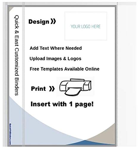 Quickfit View 3-Ring Binder, 1 1/2" Angle D-Rings, 50% Recycled, White (87020) #TOP5