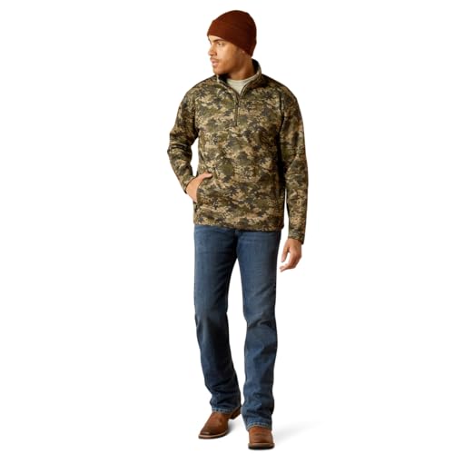 Image of ARIAT Caldwell 1 /4 Zip Sweater
