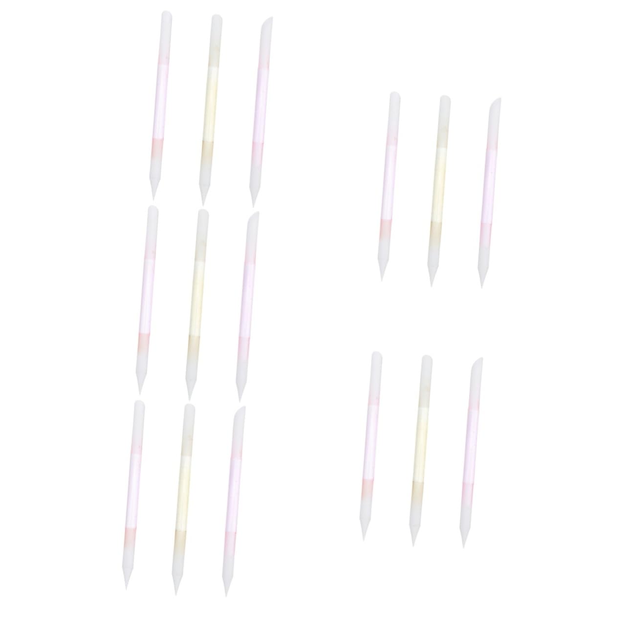 FRCOLOR 15 Pz lima per unghie sabbia lime per unghie portatili lime unghie lime per unghie in lima lucidante per manicure doppia faccia file Forniture per unghie Bicchiere attrezzo