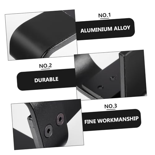 Soporte de aluminio para laptop Cabilock plegable negro miniatura 3