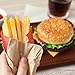 Joeabor Artificial Hamburger & 12 Artificial French Fries Realistic Fake Food for Display Faux Burger for Decoration Fake Food Props