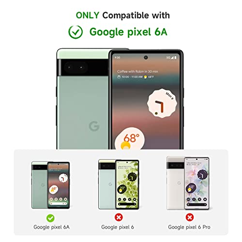 Beimeitu For Google Pixel 6A Case Clear Owl, Soft Silicone Bumper Cover Women Girls Kids Design, Shockproof Protective Phone Case For Google Pixel 6A Kids #TOP1