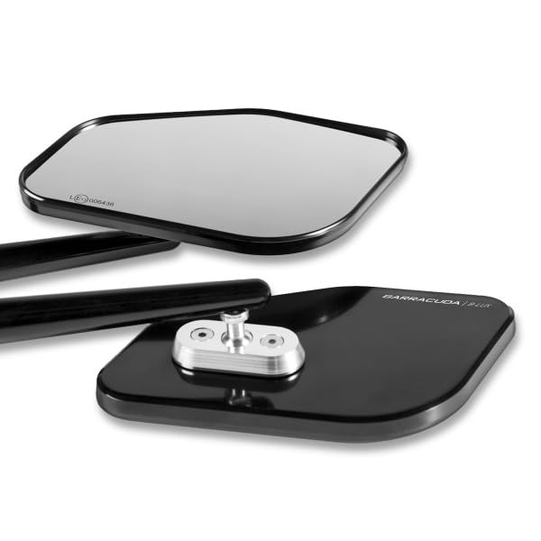COPPIA SPECCHIETTI SKIN-Z B-LUX BARRACUDA MOTO COLORE NERO