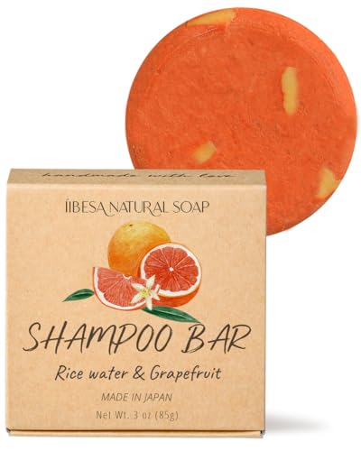 IIBESA Rice Water Shampoo Bar for Hair Growth