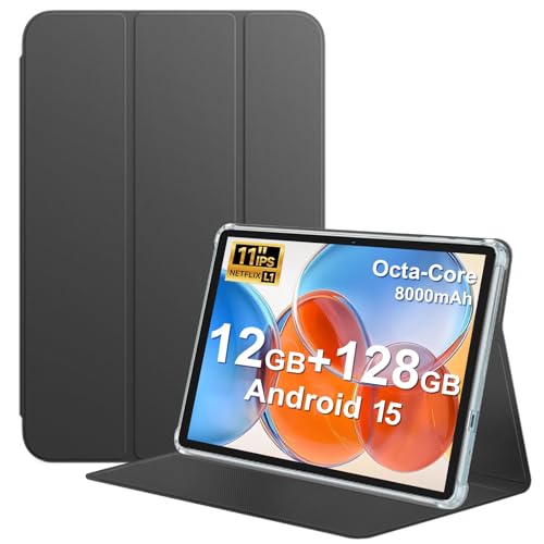 JUNINKE 11C`^ubg | IN^RAvZbTAndroid^ubg | 12GB+128GB 2TBg | 8000mAh obe[ | HD IPS [W^ubg | WiFi & BT5.0 | GMSΉ (P[Xt