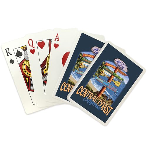 Juego de cartas 52 naipes tamaño póker San Luis Obispo miniatura 2