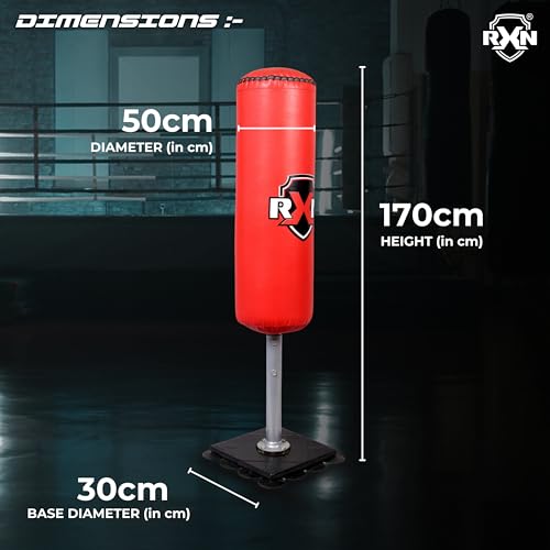 Image of RXN 4 Feet Free Standing Boxing Punch Bag Stand Punching Training Equipment
