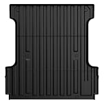 LASFIT 5.5FT Truck Bed Mat for Ford F-150 2026 2025 2024 F150 Lightning Custom Fit for 67.1 inch Bed Box All Weather Protector TPE Bed Liner Durable Easy Clean- Black-Not Fit for Drop in Bedlienr