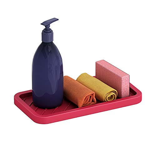 image for Comfify Kitchen Sink Caddy – Tray Organizer for Your Soap, Sponge, S