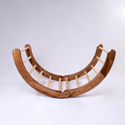 Image of Kids Rocking Bed | Arc Climber | Child Safe | Smooth Edges | Multiprpose (Foldable Bed, Without Mattress)