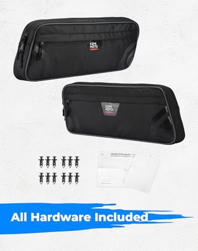 KEMIMOTO 2 bolsas laterales para puerta para UTV miniatura 6