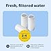 PetSafe Drinkwell 360 Fountain Carbon Filters - Supports Hydration - Coconut Shell Carbon - Clean Water Solution - Fits Drinkwell Stainless Multi-Pet & Plastic 360 Fountains - 3 Pack