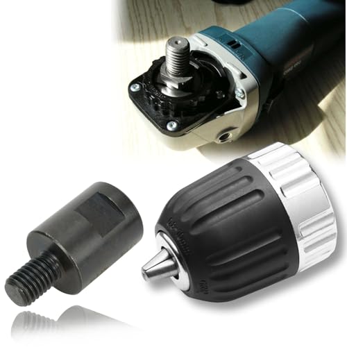 Kit Parafuso Conector Mandril Conversor Adaptador de Rosca M14 pra 1/2Pol 20unf pra Esmerilhadeira L