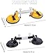 Zunife Pro Clamps - Professional Countertop Alignment Clamps with Adjustable Vacuum Suction - Seam Setter & Gap Repair Tool for Granite, Marble, Stone Slab & Glass (Yellow)