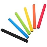 HEMOTON 6pièces Bâtons De Relais Entraînement Mousse pour Compétition Athlétique Équ...