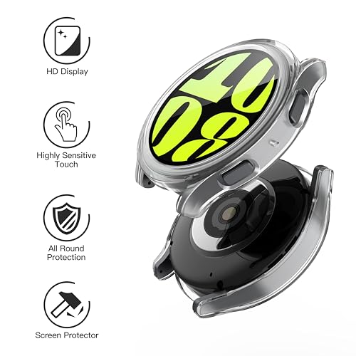 Image of Misxi Case with Screen Protector for 44mm Galaxy Watch 6