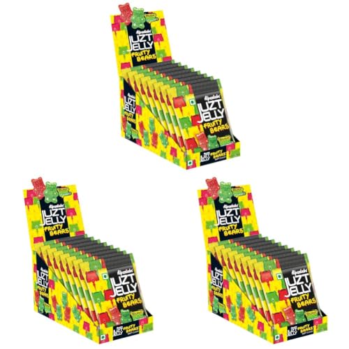 Image of Alpenliebe Juzt Jelly, Fruity Bears Pouch Pack, 540 Gram /583.2 Gram (Weight May Vary) (Pack of 3)