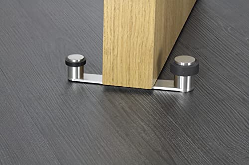 Arrêt de porte rotatif EVI en acier inoxydable mat durable - 7