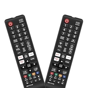 【2 Pack】Samsung Remote Controls for Smart TV Universal TV Remote Replacement BN59-01315B for All Samsung Frame Curved Solar Crystal UHD LED HDTV Neo QLED 3D 4K 8K Smart TV 2025-2017 Models