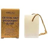 LiveCoco Crystal Salt Deodorant - Natural, Effective, Backed by Science, Plastic-Free & Compostable Packaging, Suitable for Sensitive Skin, Protection up to 24 Hours