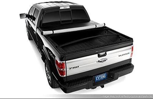 R&L Racing Hidden Snap-On Soft Roll-Up Tonneau Cover Compatible with 1988-2000 Chevy GMC C/K C10 Silverado Sierra 1500 2500 3500 Fleetside 6.5 Ft (78") Short Bed Truck Models Black Vinyl