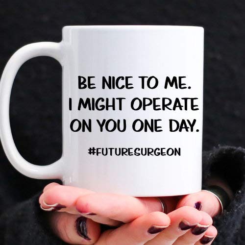 DKISEE Future Doctor Coffee Mug, Graduation Gift for Med School Student, 15 Oz