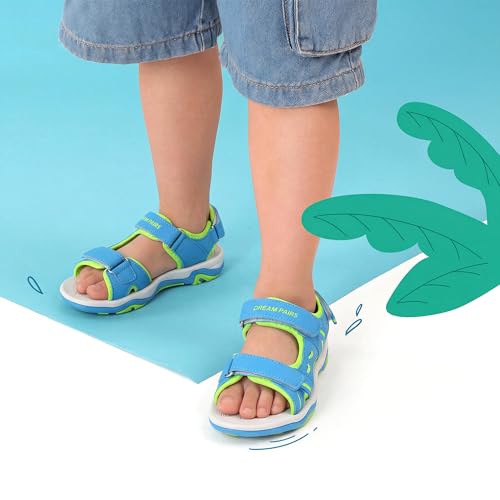 Image of DREAM PAIRS Boys Girls Sandals Kids Athletic Summer Sports Water Shoes for Toddler /Little Kid /Big Kid