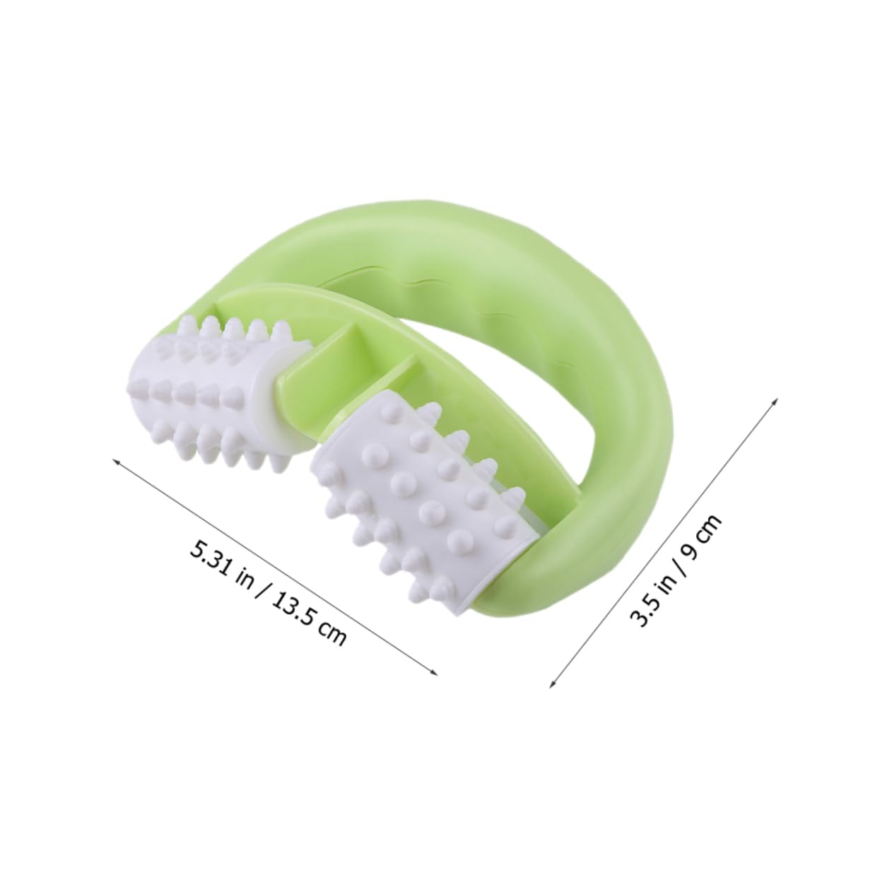 BESTYASH 2 Sätze Arm Und Beinmassage Roller Manuelle Muskelmassage Roller Für Beine Und Effektive Muskelentspannung Und Verbesserung Durchblutung Blau Grün 2 Stücke * 2