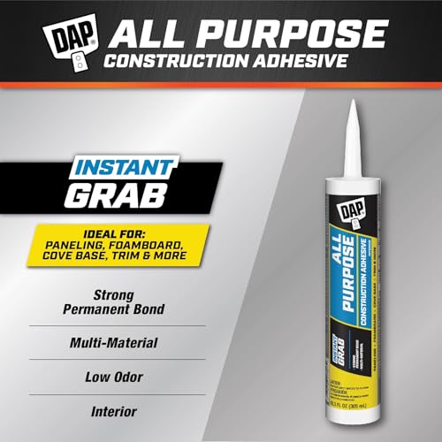 DYNAGRIP pegamento para construcción 10.3 oz blanco miniatura 2
