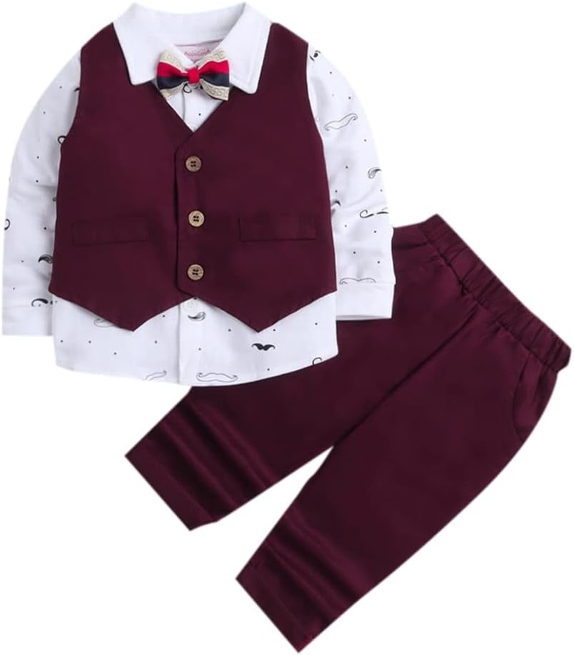 HopscotchBoy's Cotton Blend Printed Clothing Set