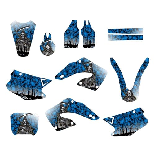 Kit complet d'autocollants graphiques durables CR125 CR250 2000-2001 - 3
