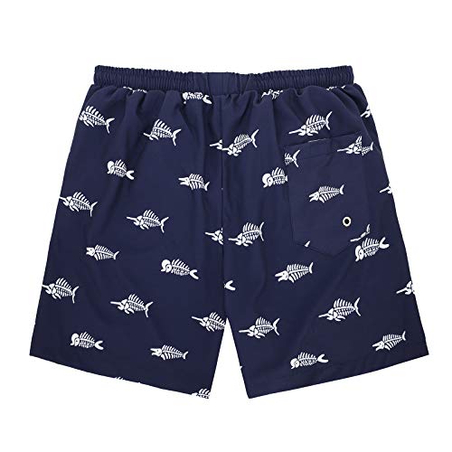 Image of American Trends Men's Swim Trunks Beach Shorts Athletic Swimwear Bathing Suits Swimming Trunks Quick-Dry Swimming Suit