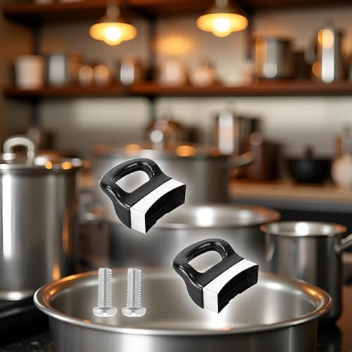 2 Piezas Manijas Reemplazo para Ollas Cocina miniatura 3