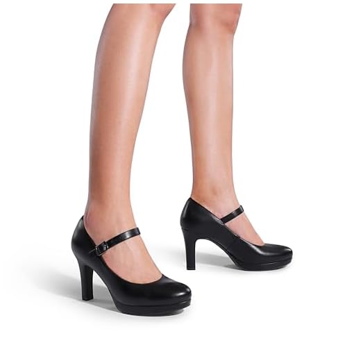 Women's Classic High Heels Mary Jane Shoes - Image 8