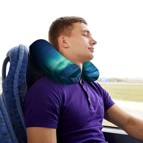 Almohada cervical de memoria tamaño único en U miniatura 7