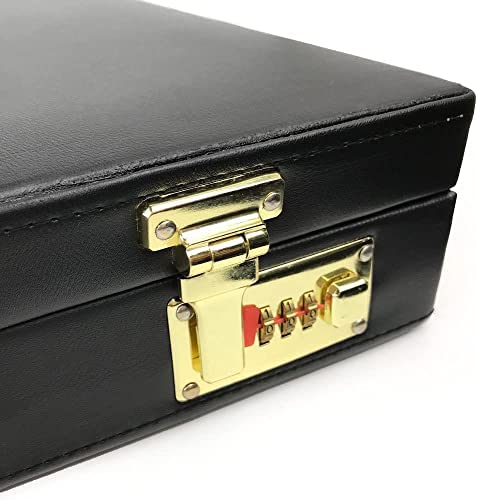 Bricks Maons Masonic Apron Case - Black Briefcase Different Materials WM & MM4