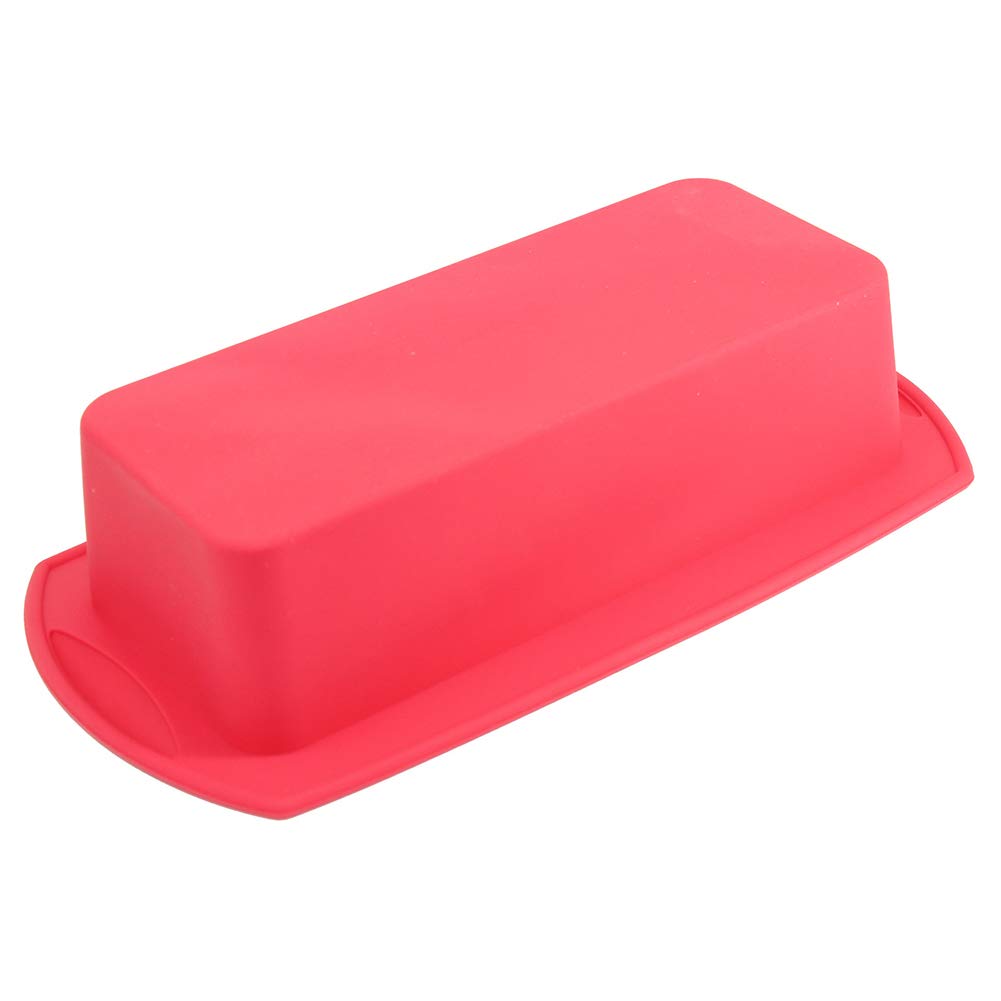 Quitd Cake Pan Rectangular Silicone Cake Baking Mold Toast Candy Mold Baking Tool