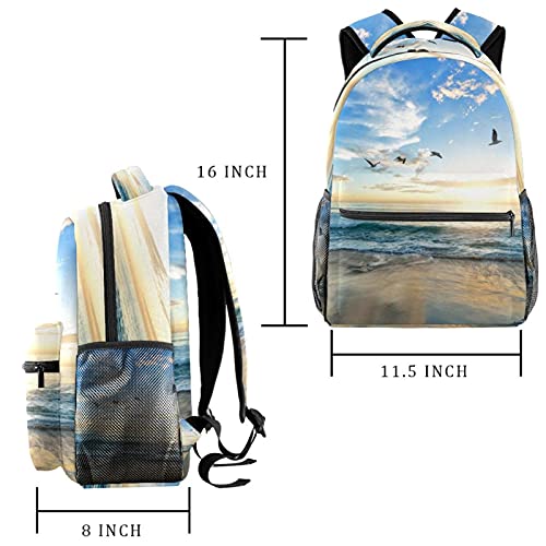 Sac à dos de voyage crépuscule avec porte-bouteille pour enfant filles et garçons - 2