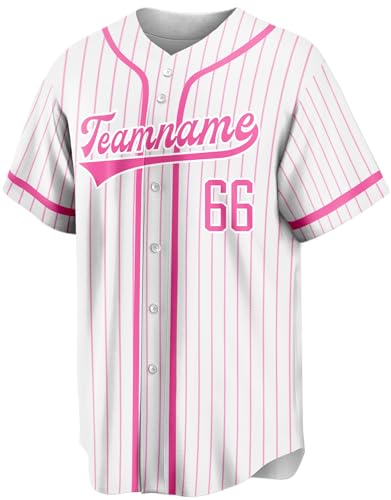 Custom Baseball Jersey Stitched Printed Hipster Hip Hop Sports Shirts Personalized Team Name Number for Men Women Youth miniatura 2